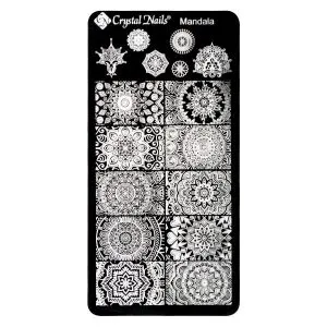 Nail stamp templates - Mandala