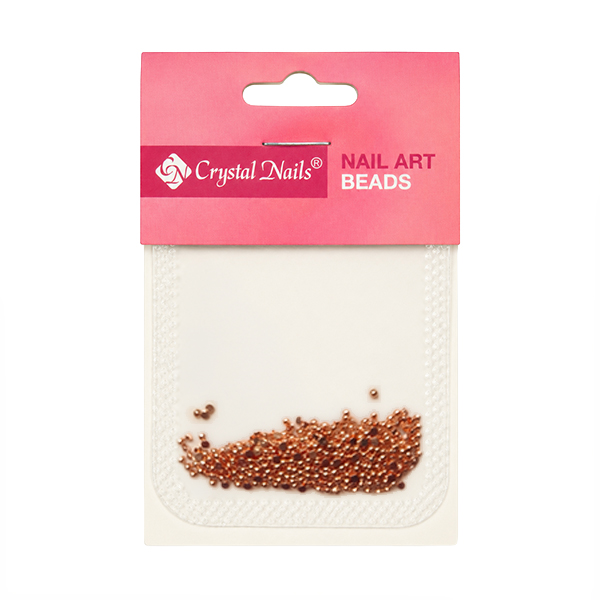 Half Beads Refill - metal rosegold 1,5mm